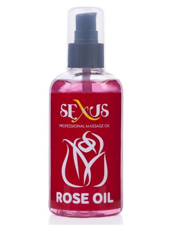 Массажное масло с ароматом розы Rose Oil (200 мл.)