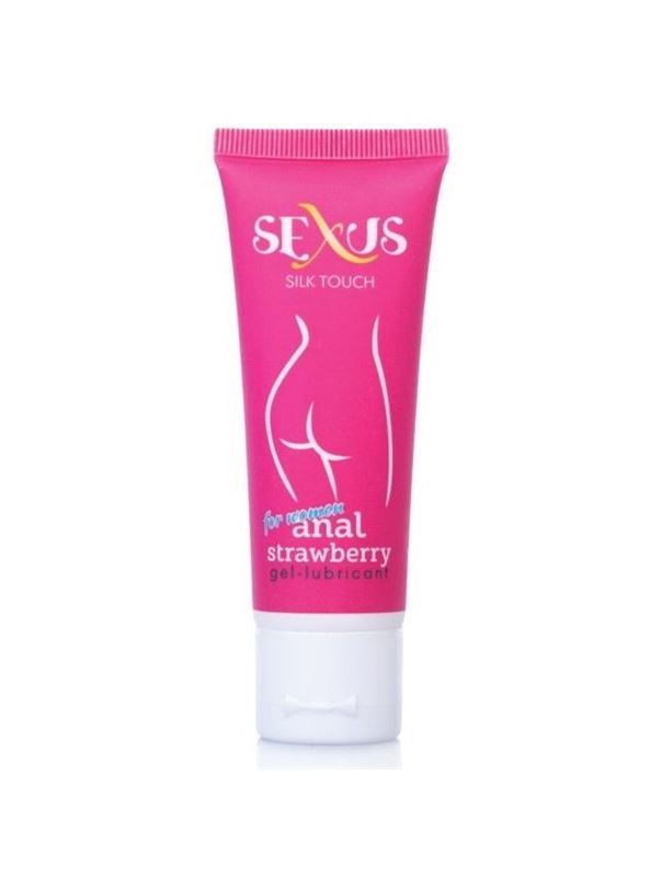 Анальный гель с ароматом клубники Silk Touch Strawberry Anal (50 мл)
