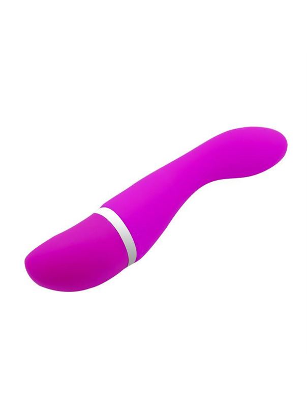 Фиолетовый вибратор Pretty Love Cvelyn - 18,9 см.