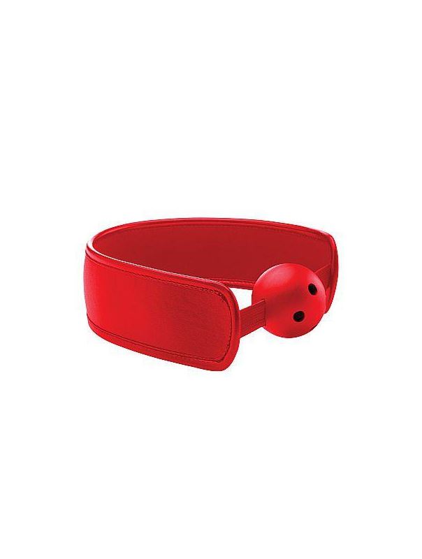 Красный кляп Brace Ball Red