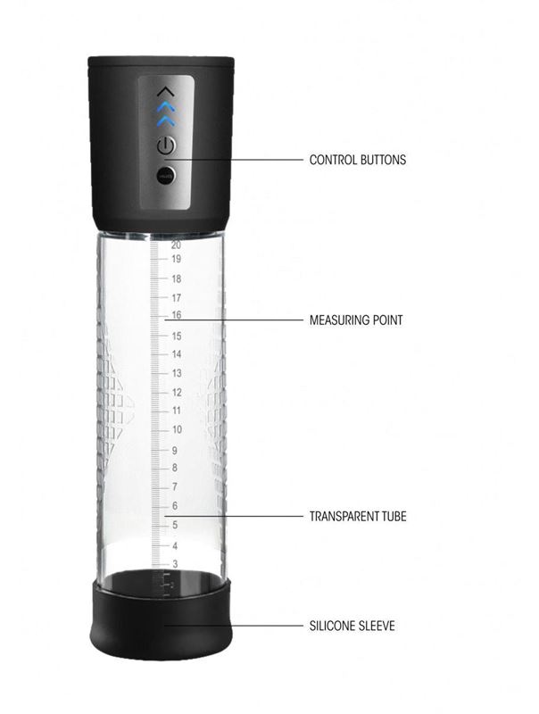 Автоматическая прозрачная вакуумная помпа Premium Automatic Pump