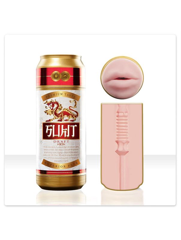 Необычный мастурбатор-ротик в банке Fleshlight - Sukit Draft