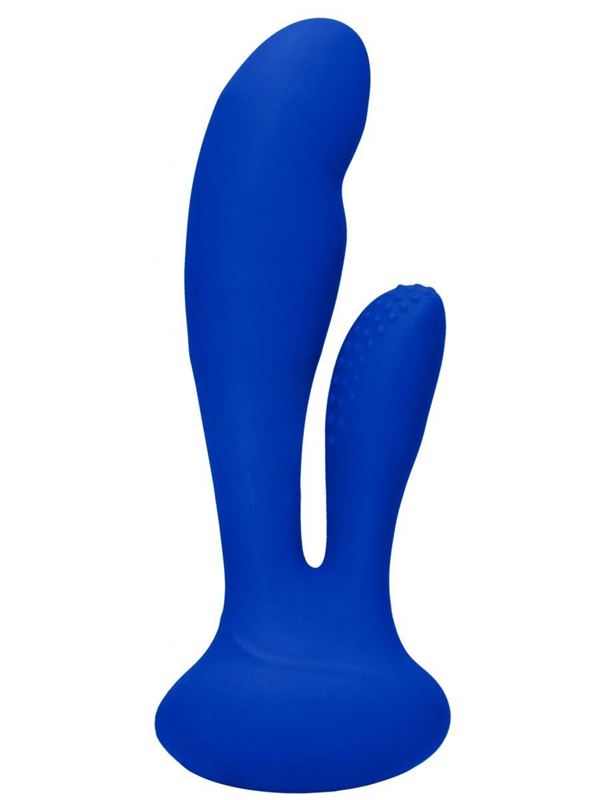 Синий вибратор G-Spot and Clitoral Vibrator Flair (17,5 см)