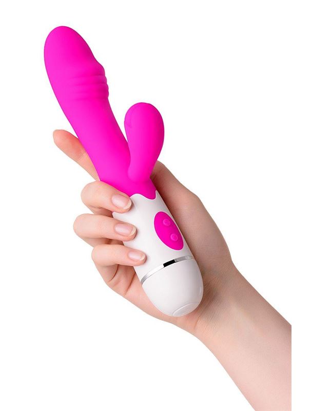 Розовый вибратор A-Toys - Nixy (23 см)