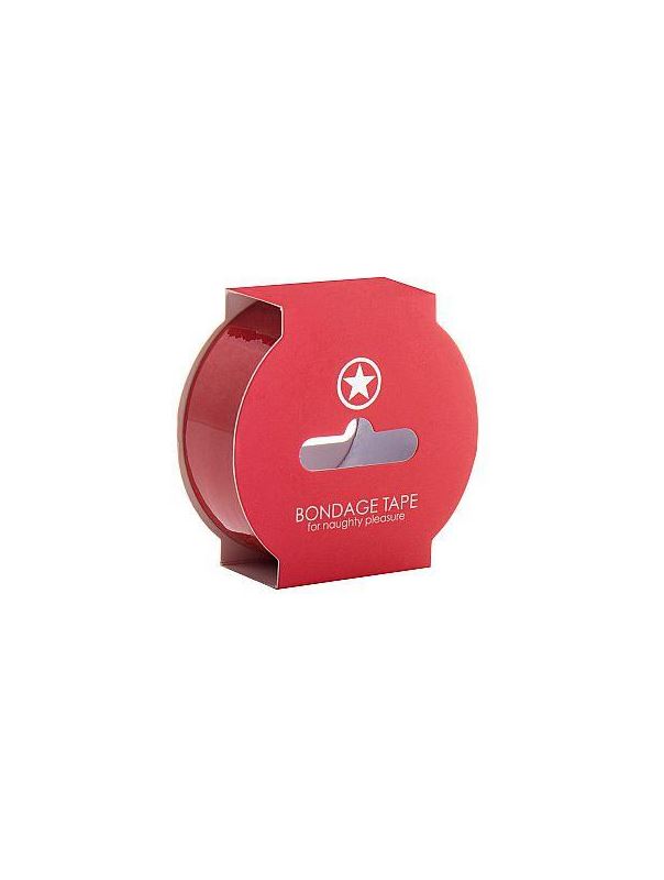 Красная лента Non Sticky Bondage Tape (17,5 м)