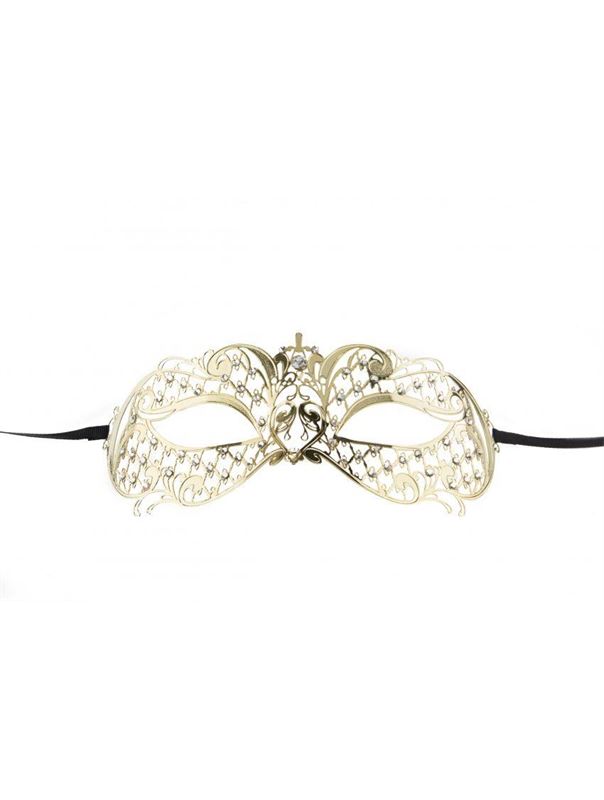 Золотистая маска Angel Masquerade Mask
