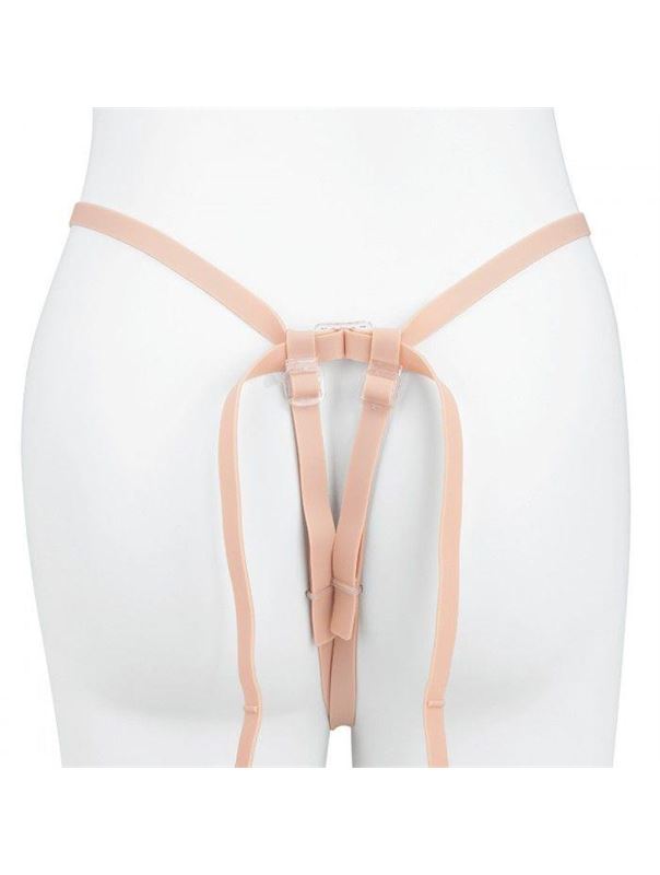 Поясной полый вибратор Mojo Throttle Vibrating Male Harness (18 см)