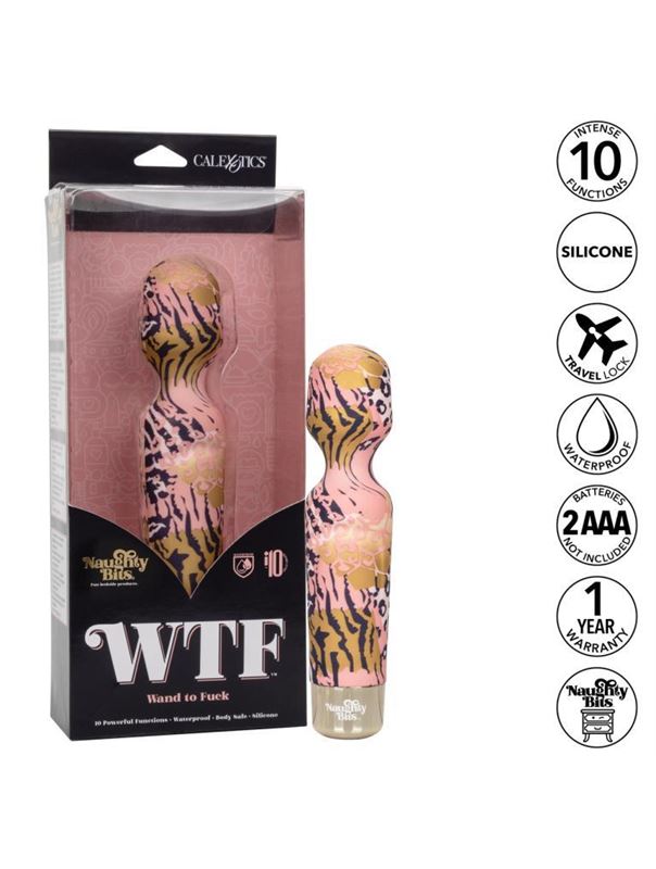 Универсальный вибромассажер WTF (19 см)
