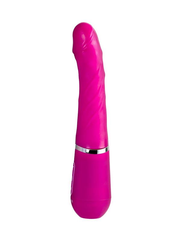 Розовый нереалистичный вибратор Ailighter Smart Telescopic Lover (27,1 см)