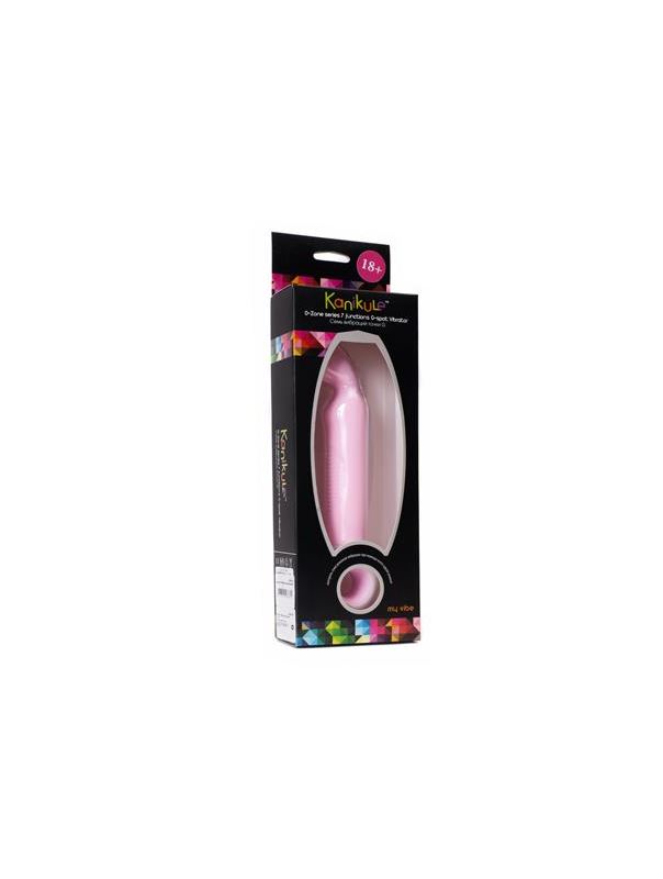 Розовый стимулятор точки G My Vibe - 21 см.