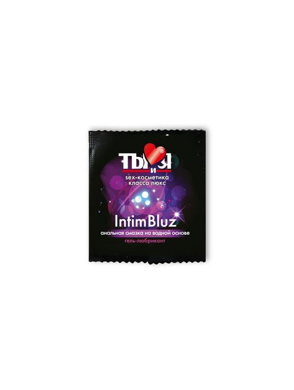 Гель-любрикант Intim bluz в одноразовой упаковке - 4 гр.