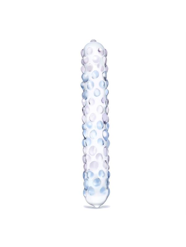 Двухцветный стеклянный стик Purple Rose Nubby (17,5 см)