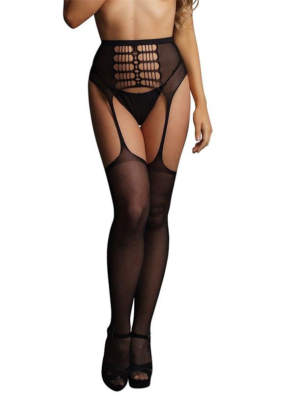 Чулки на высоком поясе High-waist Garterbelt Stockings