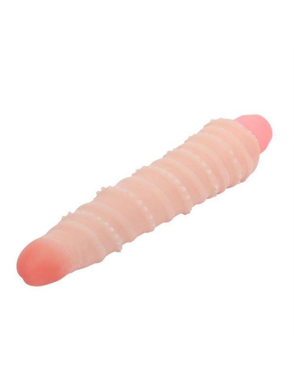 Гнущийся вибромассажер с хребтом FLEXI VIBE SENSUAL SPINE (19,8 см)