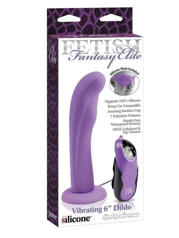 Вибро-насадка для страпона Fetish Fantasy Elite - 15 см.