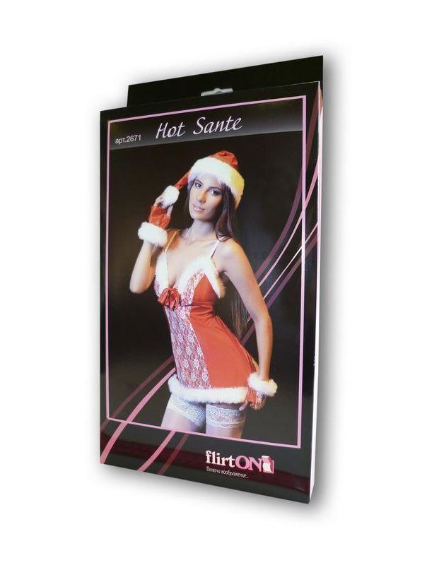 Костюм помощницы Санты Hot Sante 