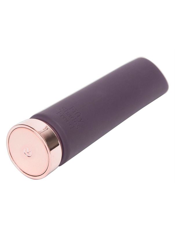 Фиолетовый мини-вибромассажёр Crazy For You Rechargeable Bullet Vibrator