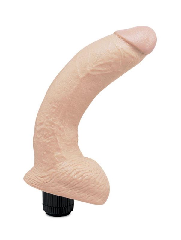 Реалистичный вибратор XTRA LARGE - 24,1 см.