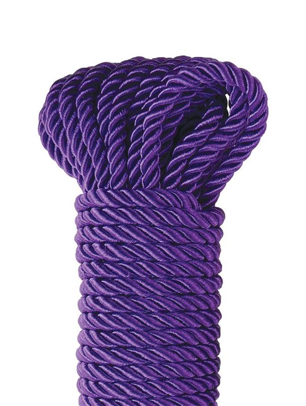 Фиолетовая веревка для фиксации Deluxe Silky Rope (9,75 м)