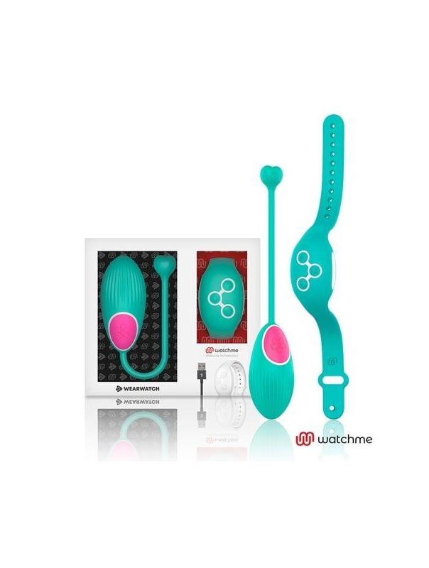 Зеленое виброяйцо с пультом-часами Wearwatch Egg Wireless Watchme