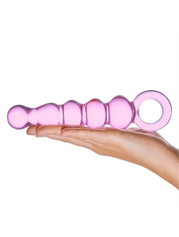 Анальный розовый жезл Quintessence Anal Slider (19 см)