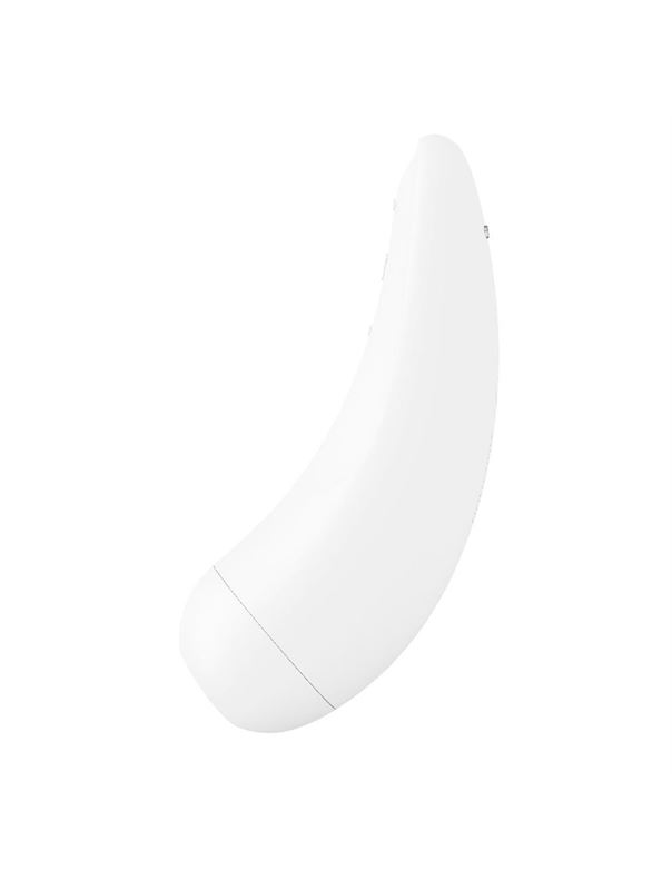 Белый вакуум-волновой стимулятор Satisfyer Curvy 2+