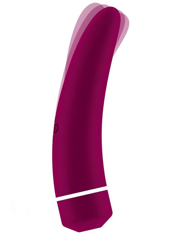 Фиолетовый вакуумный клиторальный вибромассажер Personal vibrator HIKY 