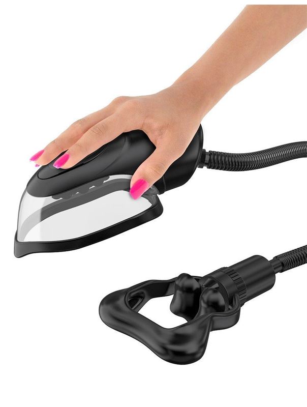 Вакуумная помпа для половых губ и клитора Perfect Touch Vibrating Pussy Pump