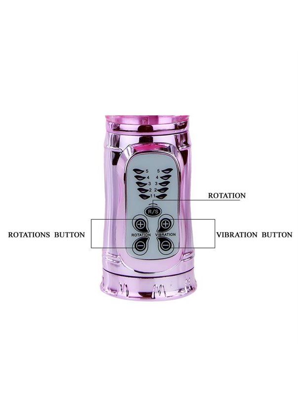 Вибратор-бабочка Throbbing Butterfly - 29,5 см