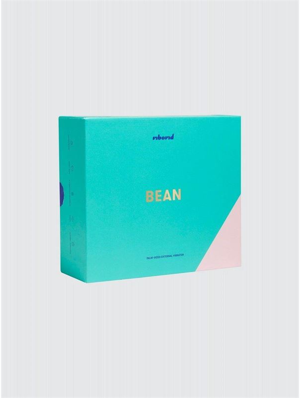 Бирюзовый вибромассажер Unbound Bean
