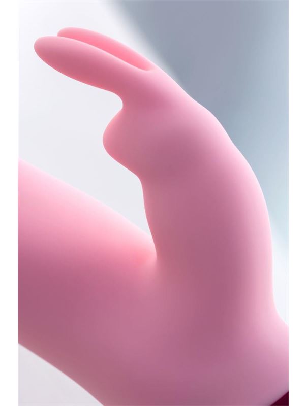 Розовый вибратор кролик Hello Rabbit (24,5 см)