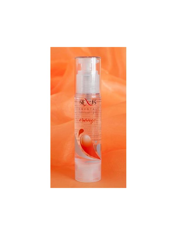 Увлажняющая гель-смазка с ароматом апельсина Crystal Orange (60 мл)