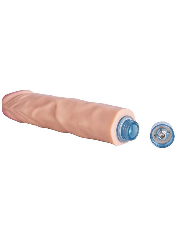 Телесный вибратор Vibro Realistic Cock Dildo без мошонки (19,5 см)