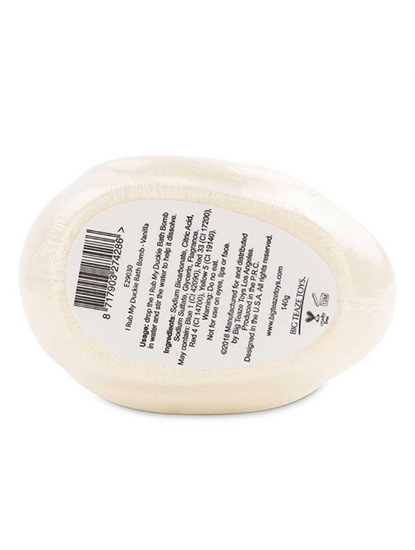Бомба для ванны I Rub My Duckie Vanilla с ароматом ванили