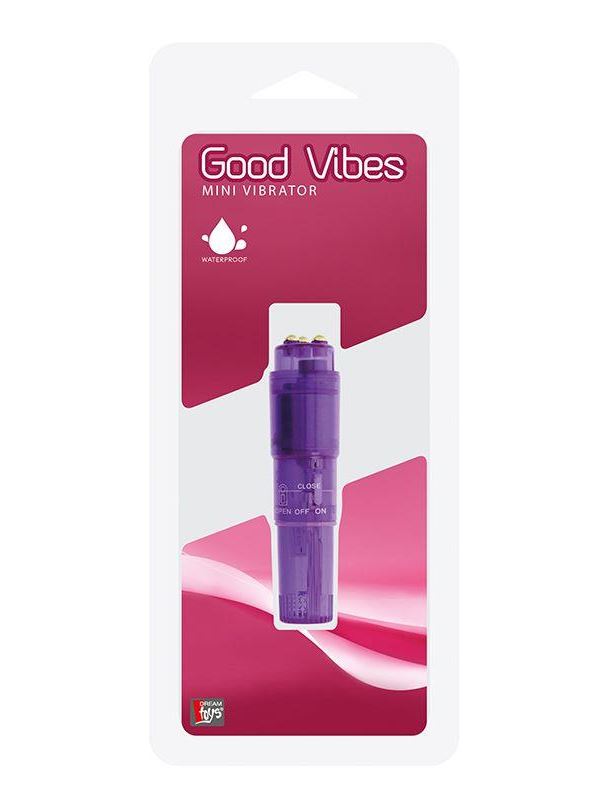 Фиолетовая виброракета GOOD VIBES MINI VIBRATOR