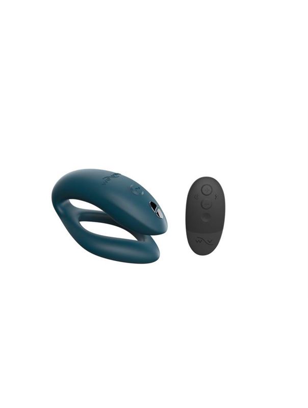 Темно-зеленый вибратор для пар We-Vibe Sync O