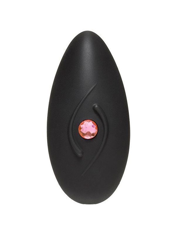 Черная рельефная вкладка в трусики Body Bling Bliss Rechargeable Mini-Vibe