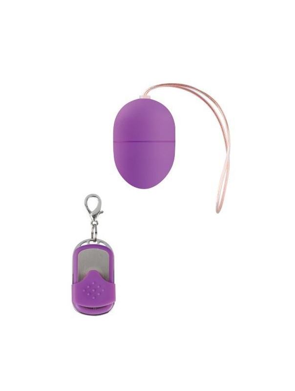 Гладкое фиолетовое виброяйцо 10 Speed Remote Vibrating Egg Small