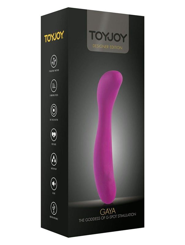 Вибратор для массажа G-точки GAYA G-SPOT VIBRATOR (20 см)