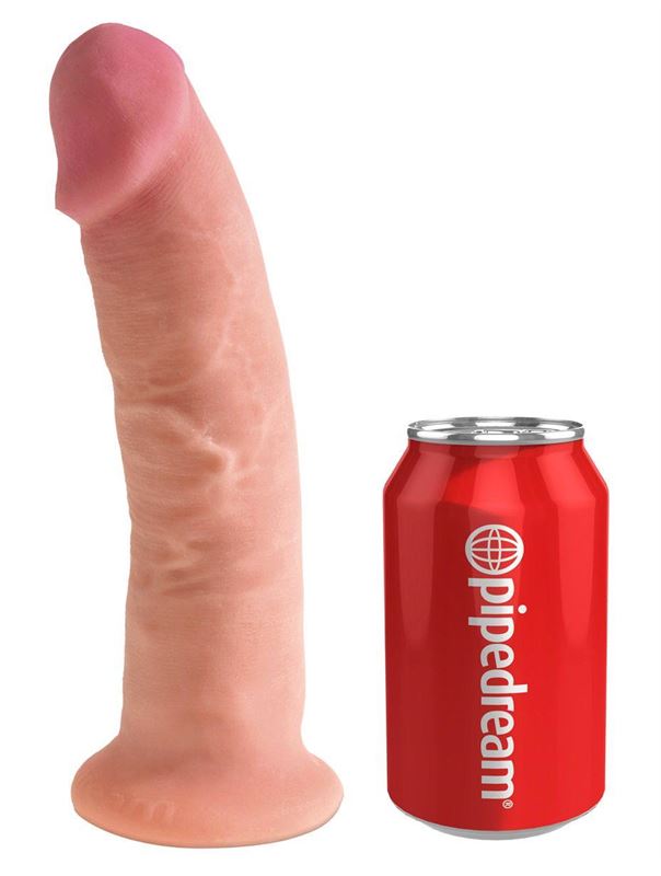 Телесный фаллоимитатор Dual Density 9 Cock - 21,2 см.