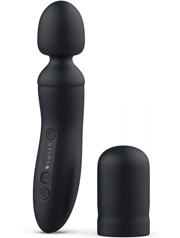 Черный клиторальный стимулятор Bthrilled Premium (21 см)