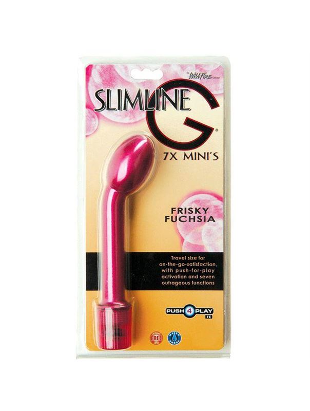 Вибратор для точки G Wildfire Slimline G 7X Minis - 16 см.