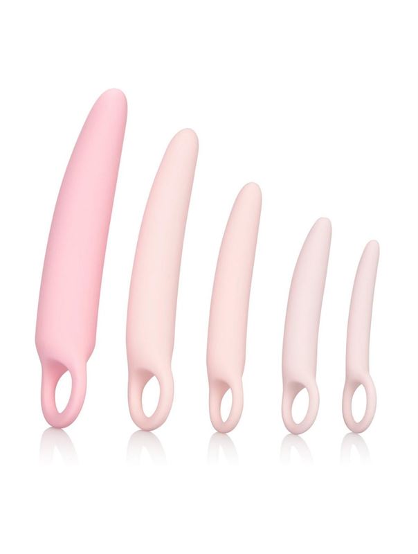 Набор из 5 вагинальных тренажеров разного размера Silicone Dilator Kit 5-Piece Set