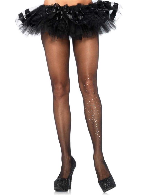 Колготки с хрусталинкми PANTYHOSE WITH RHINESTONES