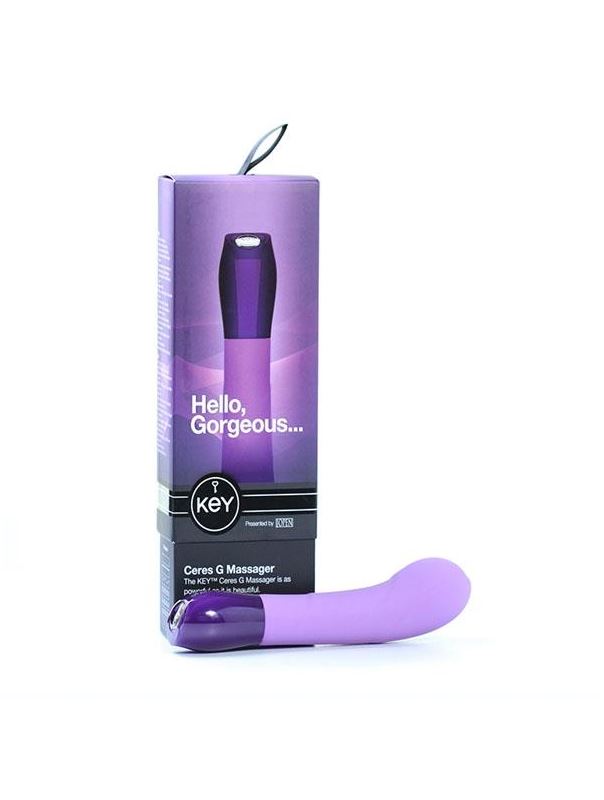 Сиреневый стимулятор G-точки Ceres G Spot