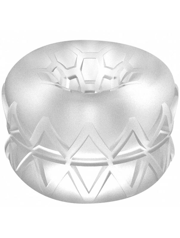 Прозрачный мастурбатор №92 Reversible Masturbator and Bumper