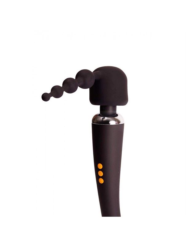 Жезловый вибратор Supercharged Wand Set с насадками