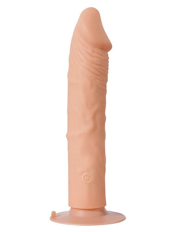 Телесный вибратор One Touch Silicone (22,5 см)