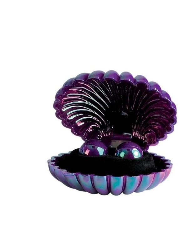 Перламутровые фиолетовые вагинальные шарики Opulent Lacquer Cote Pearls