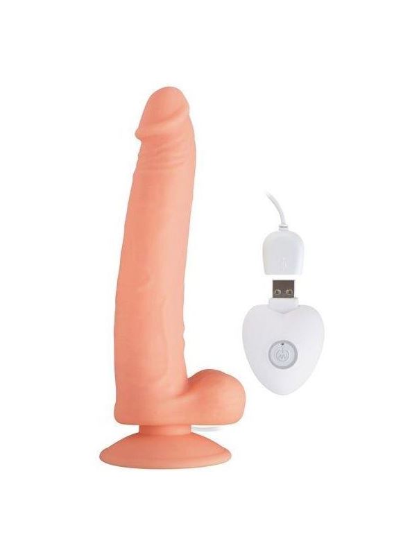 Телесный вибратор SEDUCER 20 Function Long John (21,5 см)